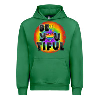 Emerald Be you tiful pride Urban Hoodie - FaDigitalArtStudio