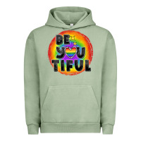 Pigment Oil Green Be you tiful pride Urban Hoodie - FaDigitalArtStudio