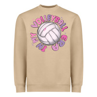 Mushroom in my volleyball era Heavyweight Sweatshirt - MaliasSmallBusiness