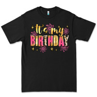 Black it's my birthday Premium Tee - JahusDesignShop