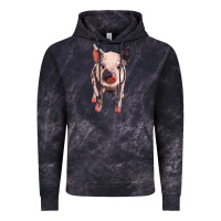 Cloud Black pig Vintage Hoodie - BarkalooDesign