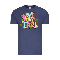 Vintage Denim take it easy Vintage Tee - MaliasSmallBusiness