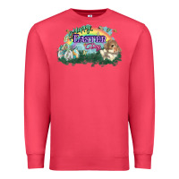 Cardinal Happy Easter Day rainbow Premium Sweatshirt - HowdyJamesFarm