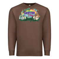Chestnut Happy Easter Day rainbow Premium Sweatshirt - HowdyJamesFarm