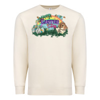 Sandshell Happy Easter Day rainbow Premium Sweatshirt - HowdyJamesFarm