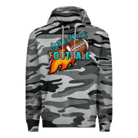 Slate Camo Wild about Football Premium Hoodie - HowdyJamesFarm