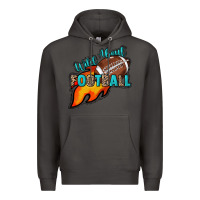 Smoke Wild about Football Premium Hoodie - HowdyJamesFarm