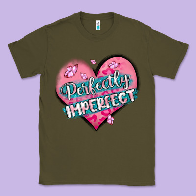 Perfectly Imperfect Classic Tee Designed By Maliassmallbusiness