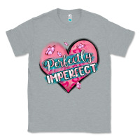 Heather Grey perfectly imperfect Classic Tee - MaliasSmallBusiness
