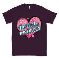 Plum perfectly imperfect Classic Tee - MaliasSmallBusiness