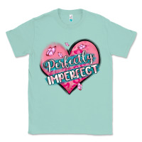 Seafoam perfectly imperfect Classic Tee - MaliasSmallBusiness
