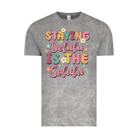 Cloud Rock staying delulu is the solulu Vintage Tee - MaliasSmallBusiness