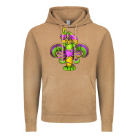Vintage Camel mardi gras crawfish fleur de lis Vintage Hoodie - Jasminsmagicworld