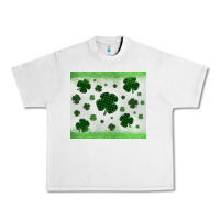 Lunar Rock shamrock Urban Heavy Tee - MaliasSmallBusiness