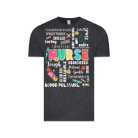 Vintage Black nurse word Vintage Tee - JahusDesignShop