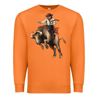 Carrot Cowboy bull rodeo Premium Sweatshirt - HowdyJamesFarm