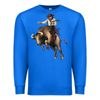 True Royal Cowboy bull rodeo Premium Sweatshirt - HowdyJamesFarm