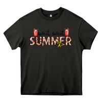 Asphalt sweet sweet summer Heavy Core Tee - CowhideDigitalArt