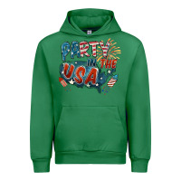 Emerald Party in the USA Urban Hoodie - FaDigitalArtStudio