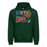 Forest Green Party in the USA Urban Hoodie - FaDigitalArtStudio