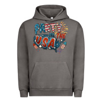 Pigment Tornado Party in the USA Urban Hoodie - FaDigitalArtStudio