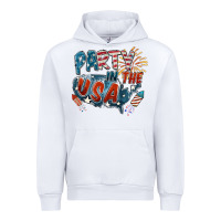 White Party in the USA Urban Hoodie - FaDigitalArtStudio