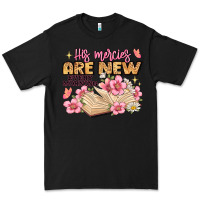 Black his mercies are new every morning lamentations 3 2 Premium Tee - JahusDesignShop