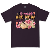 Plum his mercies are new every morning lamentations 3 2 Premium Tee - JahusDesignShop