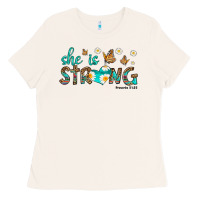Bone she is strong Ladies Tee - HRA Design Shop