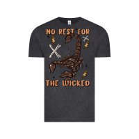 Vintage Black no rest for the wicked Vintage Tee - MaliasSmallBusiness