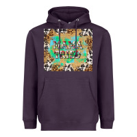 Plum mama tried with leopard and cowhide tumbler tbs Heavyweight Hoodie - TumblerDesignByShophia