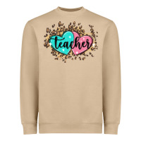 Mushroom heart teacher Heavyweight Sweatshirt - MaliasSmallBusiness