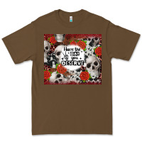 Cacao have the day you deserve skull and rose Premium Tee - JahusDesignShop