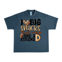 Midnight Navy i love big sacks tight ends and a strong d Urban Heavy Tee - MaliasSmallBusiness