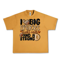 Peanut Butter i love big sacks tight ends and a strong d Urban Heavy Tee - MaliasSmallBusiness
