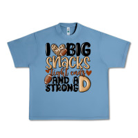 Pebble Blue i love big sacks tight ends and a strong d Urban Heavy Tee - MaliasSmallBusiness