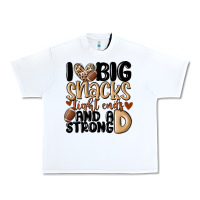 White i love big sacks tight ends and a strong d Urban Heavy Tee - MaliasSmallBusiness