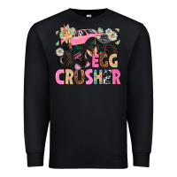 Black Egg crusher Easter Day Premium Sweatshirt - HowdyJamesFarm