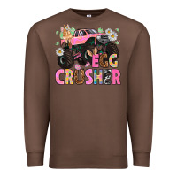 Chestnut Egg crusher Easter Day Premium Sweatshirt - HowdyJamesFarm