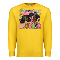 Lemon Egg crusher Easter Day Premium Sweatshirt - HowdyJamesFarm