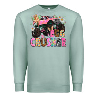 Seafoam Egg crusher Easter Day Premium Sweatshirt - HowdyJamesFarm