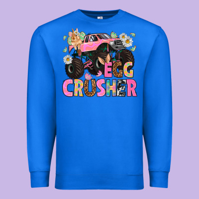 Egg Crusher Easter Day Premium Sweatshirt Designed By Howdyjamesfarm