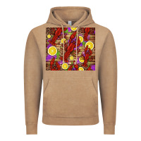 Vintage Coffee mardi gras crawfish and lemons Vintage Hoodie - Jasminsmagicworld