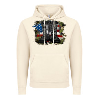 Vintage Artic american flag with army boots Vintage Hoodie - RanaPortraitStore