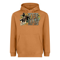 Meerkat Yee haw Cowboy western Heavyweight Hoodie - HowdyJamesFarm