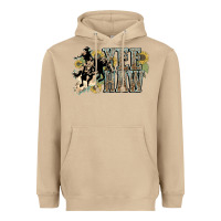 Mushroom Yee haw Cowboy western Heavyweight Hoodie - HowdyJamesFarm