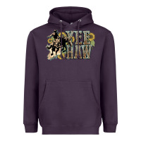 Plum Yee haw Cowboy western Heavyweight Hoodie - HowdyJamesFarm