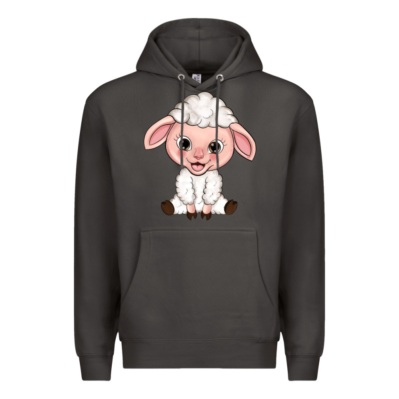 Cartoon Lamb Premium Hoodie by HowdyJamesFarm | Teevron