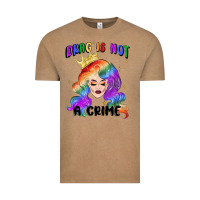 Vintage Coffee drag is not a crime fabulous drag queen Vintage Tee - MaliasSmallBusiness