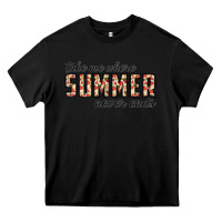Black take me where summer never ends Heavy Core Tee - CowhideDigitalArt